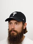 Бейсболка 47 BRAND арт. B-RGW19GWS-BKW Philadelphia Phillies MLB (черный)